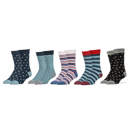 Hint Of Dash Socks // Pack of 5