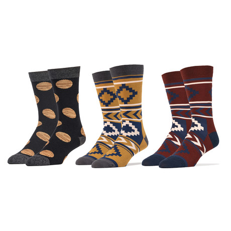 Last Pioneer Socks // Pack of 3