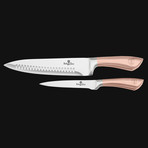 2-Piece Knife Set // Rose Gold