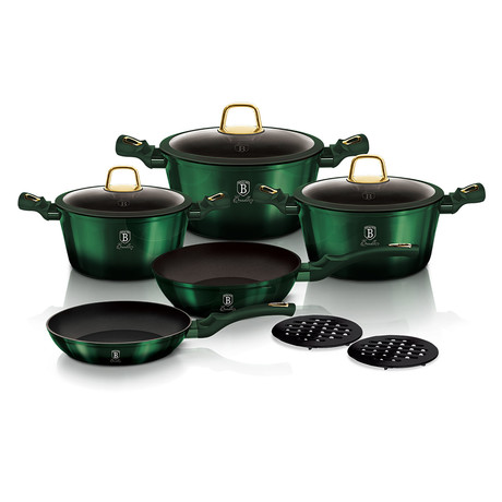 Emerald Collection Cookware Set // 10pcs