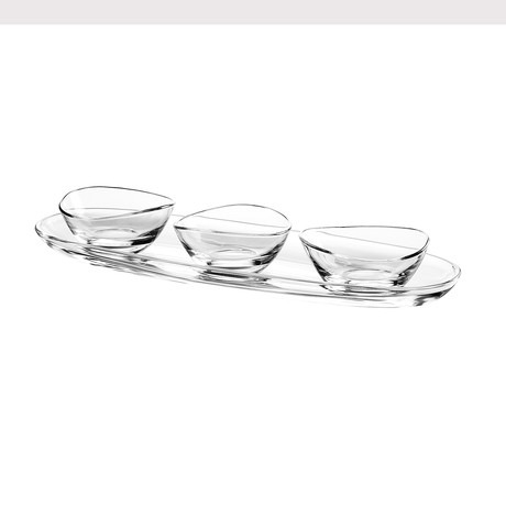 Appetizer Bowls + Tray // Set of 3 Bowls