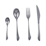 6-Person Cutlery Set // Silver // Set of 24