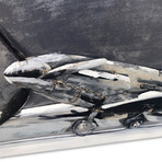 Spitfire 3D Metal Wall Art // WWII Fighter Aircraft // Iconic Aviation