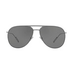 Men's Aviator Sunglasses // Dark Ruthenium