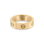 Cartier 18k Yellow Gold Love Ring // Pre-Owned (Ring Size: 5.25)