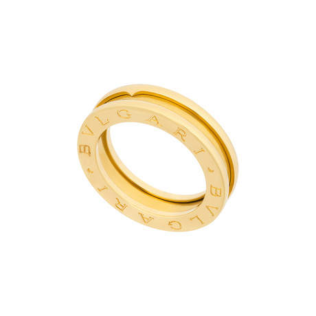 Bulgari 18k Yellow Gold B.Zero1 One Band Ring // Pre-Owned (Ring Size: 9)