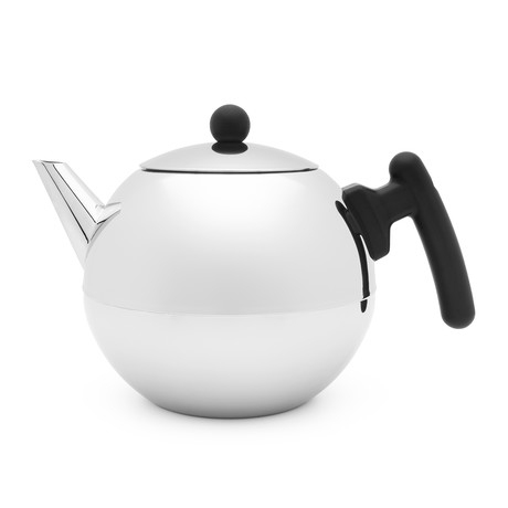 Bredemeijer // BELLA RONDE Flat Bottom Teapot // 41 Fl. Oz