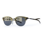 Men's Champlain Polarized Sunglasses // Matte Monterey Pine + Brushed Anthracite