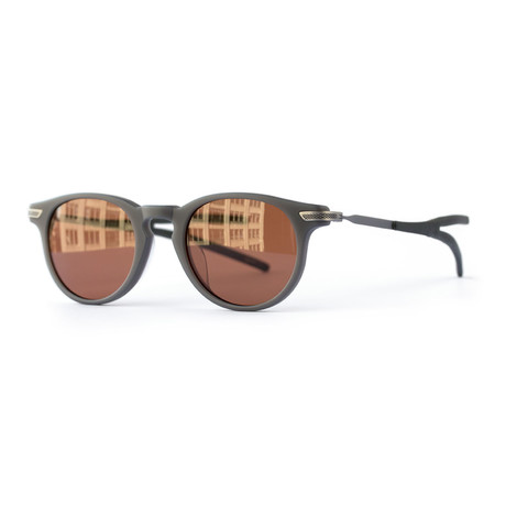 Men's Wabash Polarized Sunglasses // Raven + Walnut + Dark Copper