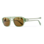 Men's Shackleton Polarized Sunglasses // Pale Olive + Dark Amber