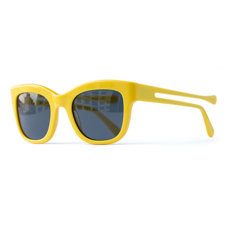 Women's Freya Polarized Sunglasses // Lemon + Neutral Gray