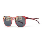 Men's Coeur D'Alene Polarized Sunglasses // Flamingo + Gray