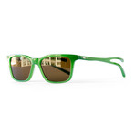 Men's Fairweather Polarized Sunglasses // Grasshopper + Amber