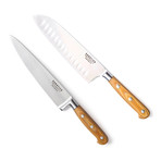 Chef's Knife + Santoku Knife // Set of 2