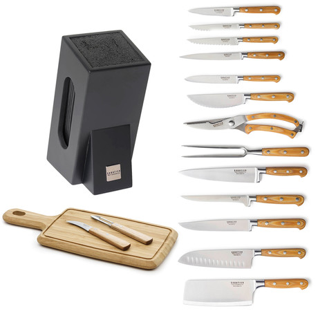 All Knives + Knife Block // Set of 17