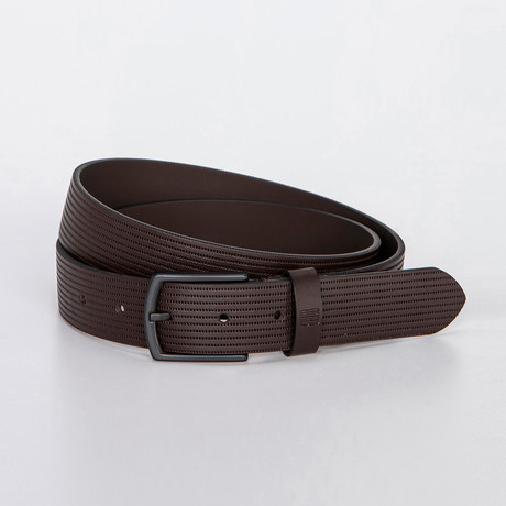 Avery Belt // Dark Brown (35")