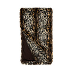 Limited Edition Faux Fur Throw // Ocelot