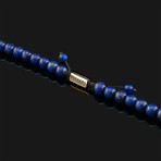 Lapis Lazuli Necklace // Gold (22")