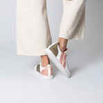 K&L Unisex Sneaker // Pink Snake (EU Size 35)