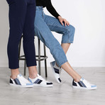 K&L Unisex Sneaker // Fifty Shades of Blue (EU Size 35)