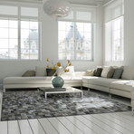 Coffer Rug // Gray Stone // 10'W x 12'L