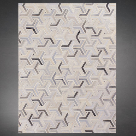 Nave Rug // Cream + Dark Stone // 10'W x 12'L