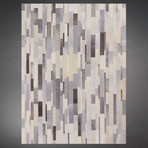 Bracket Rug // Cream + Dark Stone // 10'W x 12'L