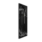 Wave V1 Clock // Black (6"W x 16"H x 1"D)
