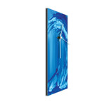 Wave V2 Clock // Blue (6"W x 16"H x 1"D)