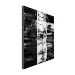 Street Square Clock // Black (16"W x 16"H x 1"D)