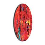 City Colors Circle Clock (16"W x 16"H x 1"D)