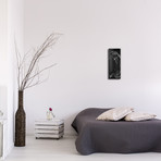 Wave V2 Clock // Black (6"W x 16"H x 1"D)