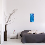 Wave V2 Clock // Blue (6"W x 16"H x 1"D)