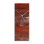 City Brick Clock (6"W x 16"H x 1"D)