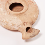 Ancient Judaea, circa Year Zero // Exceptional Herodian Oil Lamp