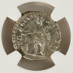 Roman Silver Coin of Marcus Aurelius, 161-180 AD