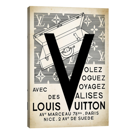 LV Valise // PatentPrintStore