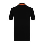 Floyd Short Sleeve Polo Shirt // Black (2XL)