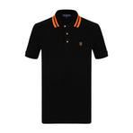 Floyd Short Sleeve Polo Shirt // Black (3XL)