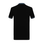 Christian Short Sleeve Polo Shirt // Black (3XL)