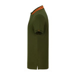 Roberto Short Sleeve Polo Shirt // Army Green (L)