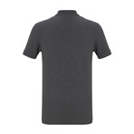 David Short Sleeve Polo Shirt // Anthracite (L)