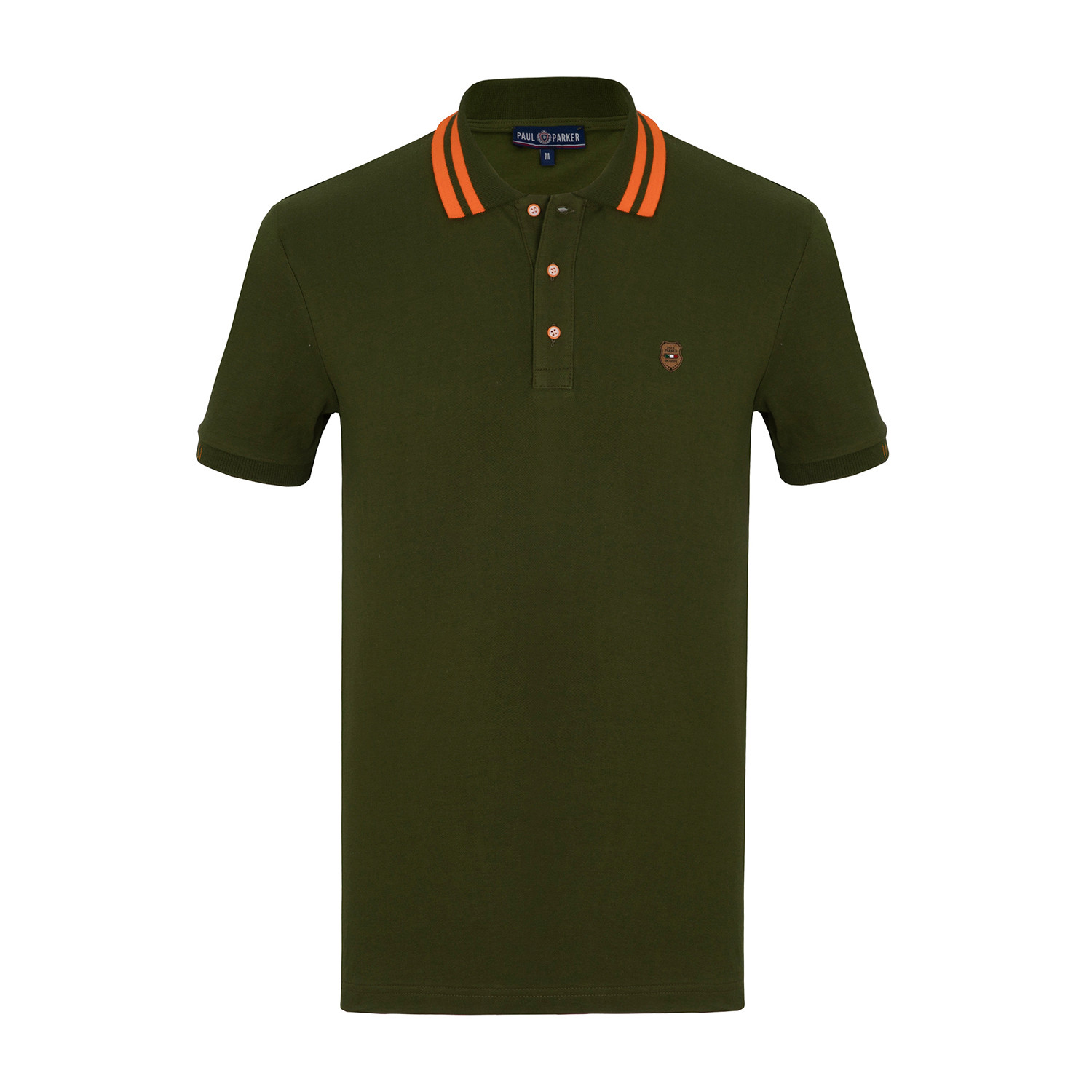 Roberto Short Sleeve Polo Shirt // Army Green (3XL) - Paul Parker ...