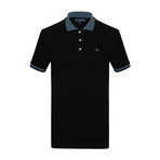 Christian Short Sleeve Polo Shirt // Black (L)