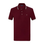 Ivan Short Sleeve Polo Shirt // Bordeaux (XL)