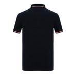 Troy Short Sleeve Polo Shirt // Navy (L)