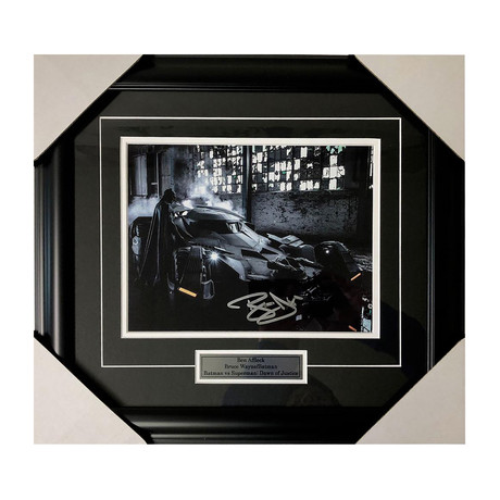 Ben Affleck // Framed Autographed Photograph // Batman vs. Superman