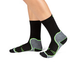 Exum Guide Compression Crew Sock // Black (S)