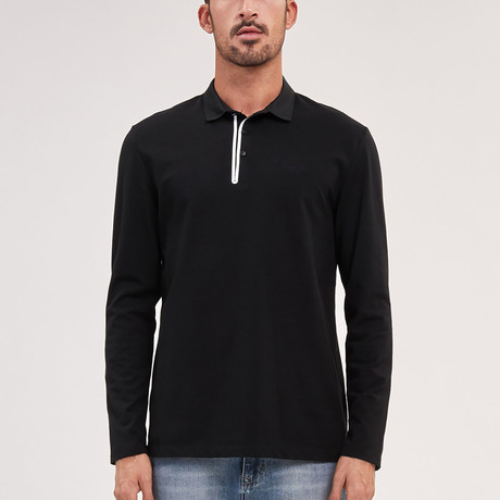 Brooks Polo Shirt // Black (Large)