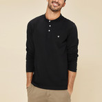 Addison Polo Shirt // Black (Medium)